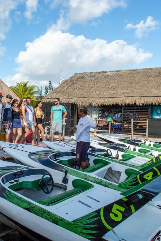 Cancun: Self-Guided Nichupte Lagoon Speedboat Tour - Key Points