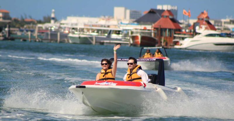 Cancún: Shared Speedboat & Jet Ski Rental With Snorkel Tour - Included Activities