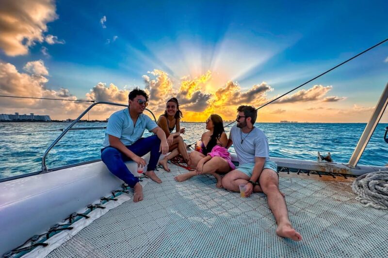 Cancun: Sunset Cruise Adults Only With Live Music & Open Bar - Booking and Meeting Information
