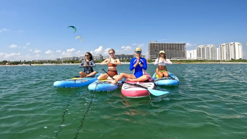 Cancún: Sup Yoga and Meditation Over the Caribbean Sea - Key Points