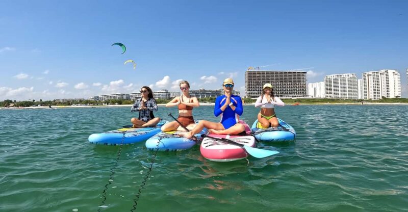 Cancún: Sup Yoga and Meditation Over the Caribbean Sea - Class Details