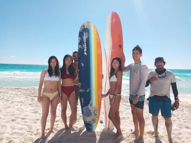 Cancun: Surf Class in the Heart of the Hotel Zone - Skill Levels and Instruction