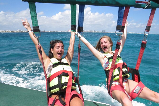 Cancun Ultimate Combo: Snorkeling, Parasailing & Mayan Ruins - Thrilling Parasailing Experience