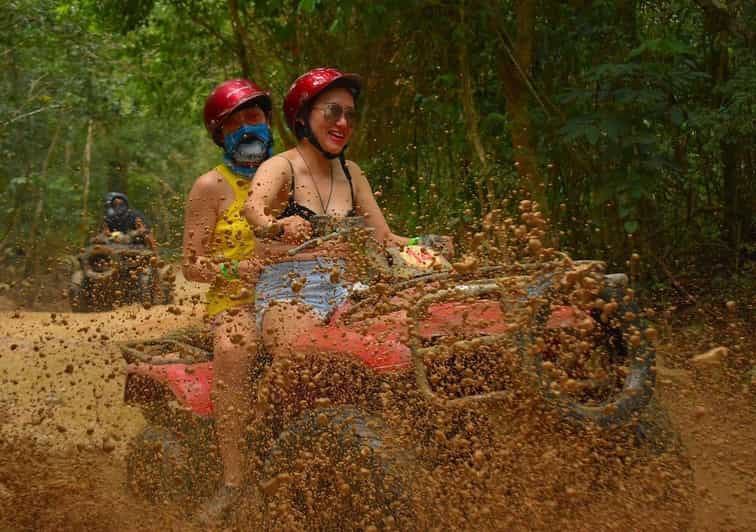 Cancun: Unique ATV Tour, Ziplines, Cenote Swim With Lunch - Activities and Experience