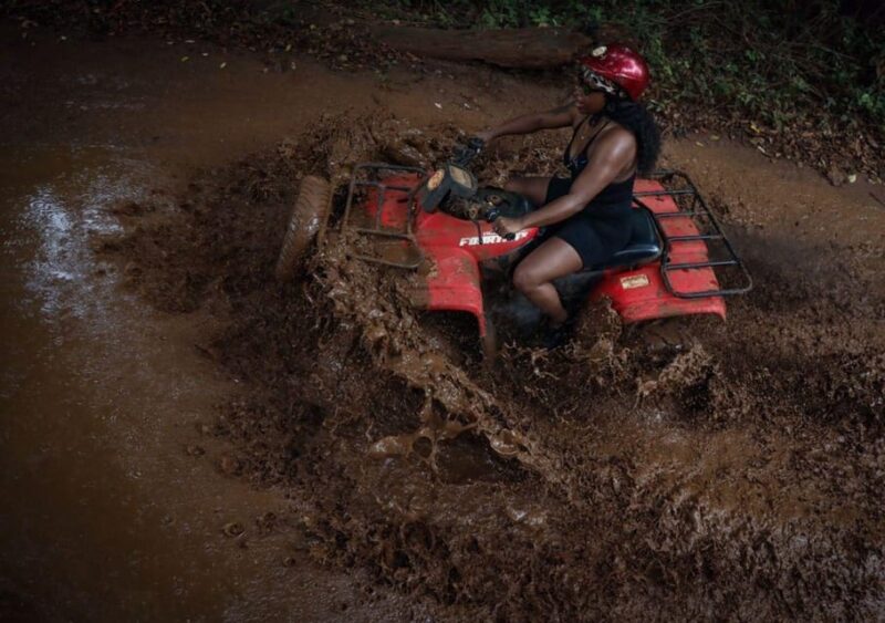 Cancun: Unique ATV Tour, Ziplines, Cenote Swim With Lunch - Pickup and Dropoff