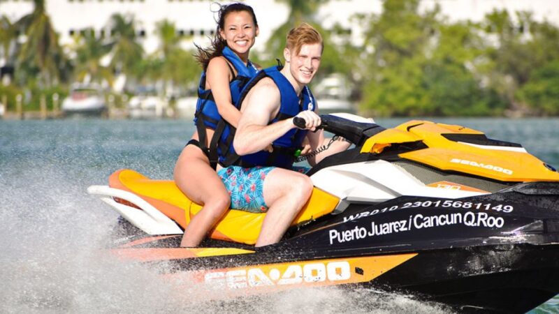 Cancun: WaveRunner Ride - Instruction and Safety