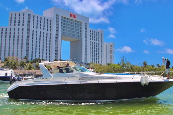 Cancun Yachts Rental BEATIFUL YACHT 46ft, 15 PAX MAX 25P6 - Pricing and Inclusions