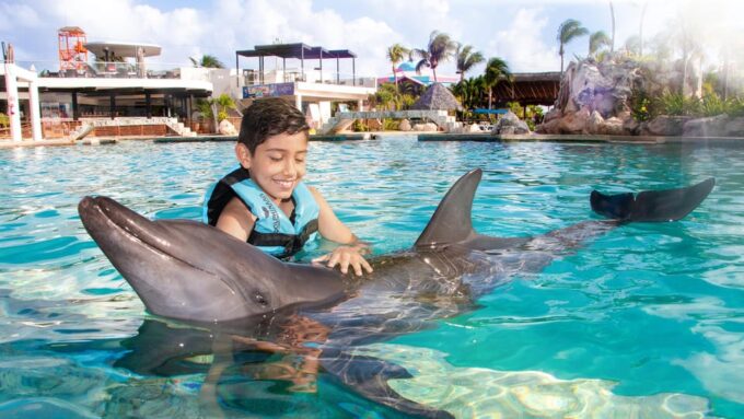 Cancun:Dolphin Diamond Experience With Buffet and Water Park - Transportation and Location