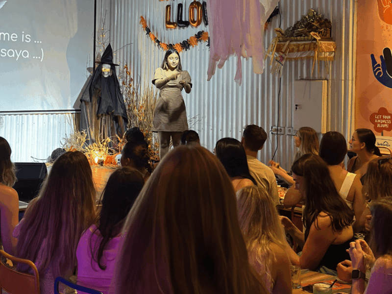 Canggu: Private Indonesian Sign Language Mini Class & Dinner - Recap