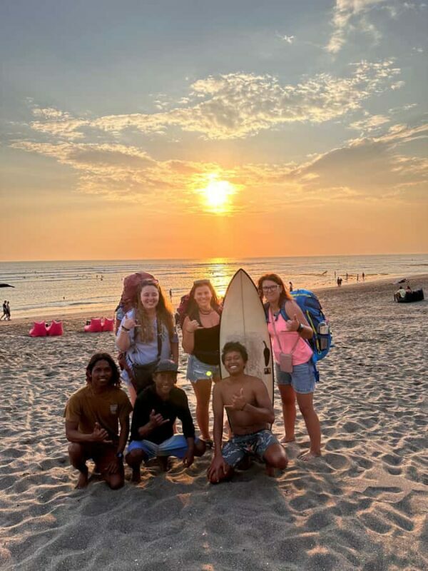 Canggu: Surfing Lesson with ISA Instructor - The Setting and Overall Atmosphere