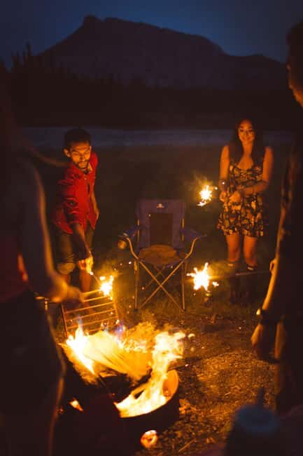 Canmore: Remote Campfire Experience with Evening Walk - 2hrs - A Closer Look at What to Expect