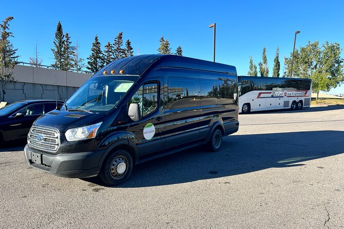 Canmore to Calgary Private Shuttle - Vehicle and Pricing