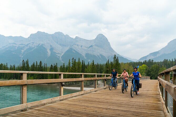 Canmores #1 Food Bike Tour: A Must Do Mountain Experience! - Passing through Policemans Creek Wetland
