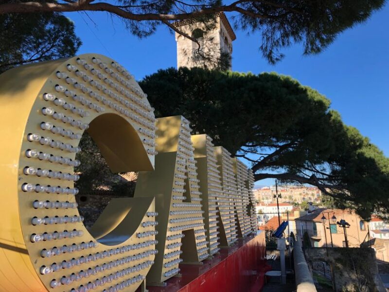 Cannes 2 Hours : Privat City Tour in a French Vintage Bus - Palais Des Festivals Stop