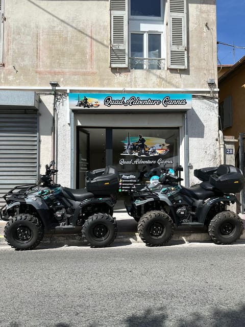 CANNES: City Beach Guided Quad Tour - Inclusions