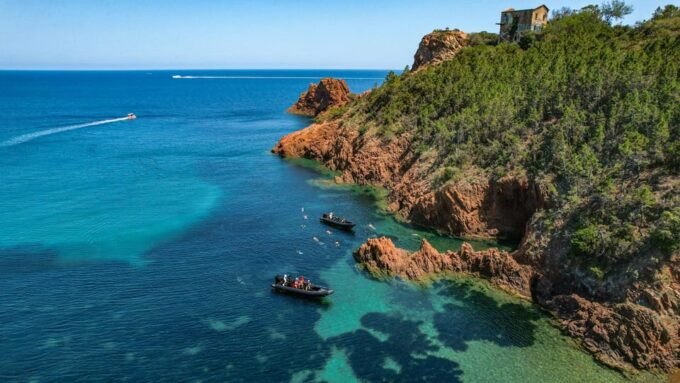Cannes: Coastline Boat Excursion to St Tropez via Esterel - Discovering the Esterel Natural Park