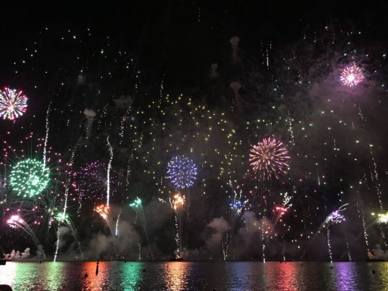 Cannes: Festival of Pyrotechnic Art Fireworks From the Water - Pyrotechnic Festival From the Bay