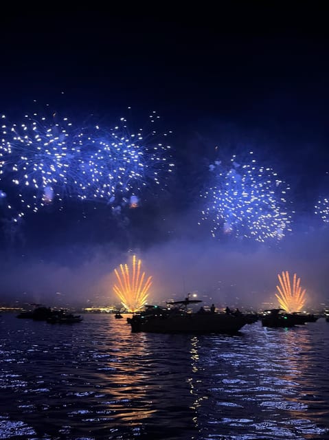Cannes: Fireworks at Sea - Itinerary Details