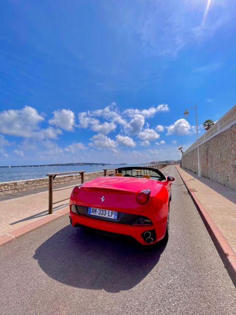 Cannes: Guided Tour in a Ferrari on the Roads of Cannes - Itinerary Highlights