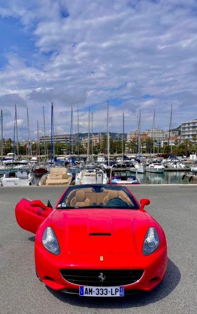 Cannes: Guided Tour in a Ferrari on the Roads of Cannes - Experience Features