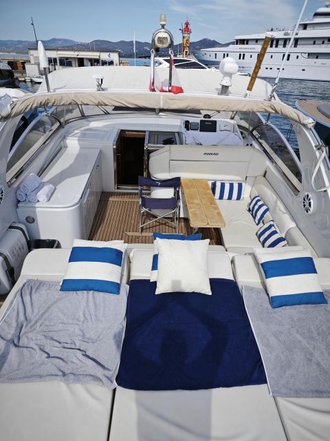 Cannes : Luxury Boat Trip , Swimming, Snorkling, Suntanning - Onboard Amenities and Activities
