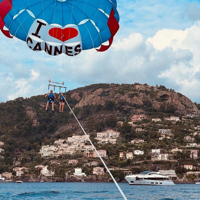 Cannes: Parasailing Experience for Couples, Family & Friends - Location and Meeting Point
