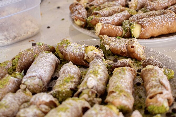 Cannolo Making in Taormina - Hands-on Kneading and Frying