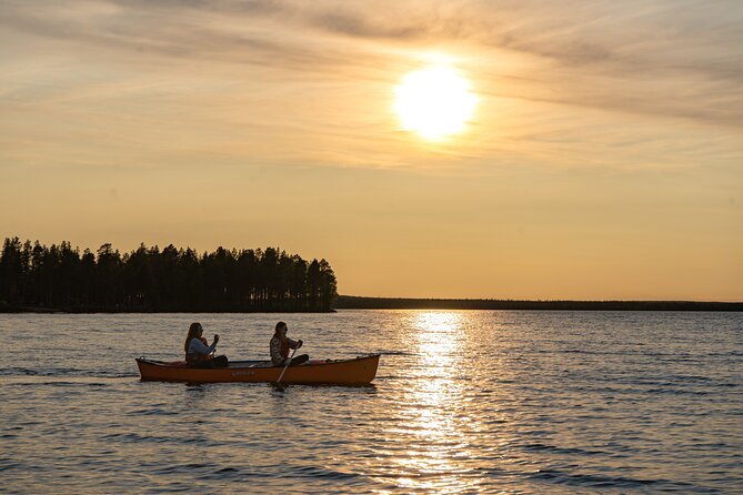 Canoe Trip in Lapland - Canoeing Across Serene Waterways
