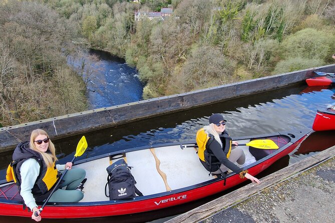 Canoe Trip Over the Pontcysyllte Aqueduct - Experience Highlights