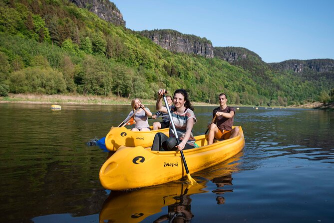 Canoeing on the Elbe River and Bike Rental From DěčÍn to Schmilka - Transportation and Baggage Handling