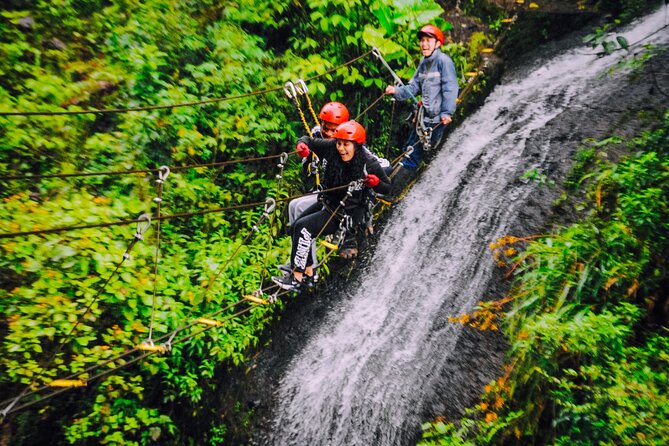 Canopy - ZipLine - 2000m. Adventure Circuit - in 6 Lines - Meeting and Pickup