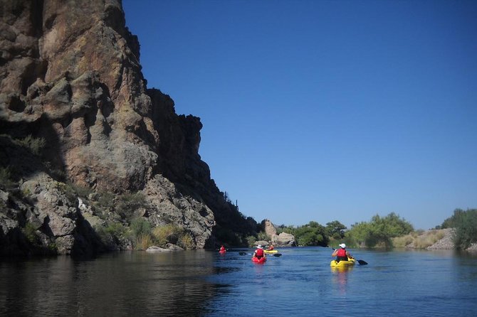Canyon & Cliffside Kayaking on Saguaro Lake - Whats Included