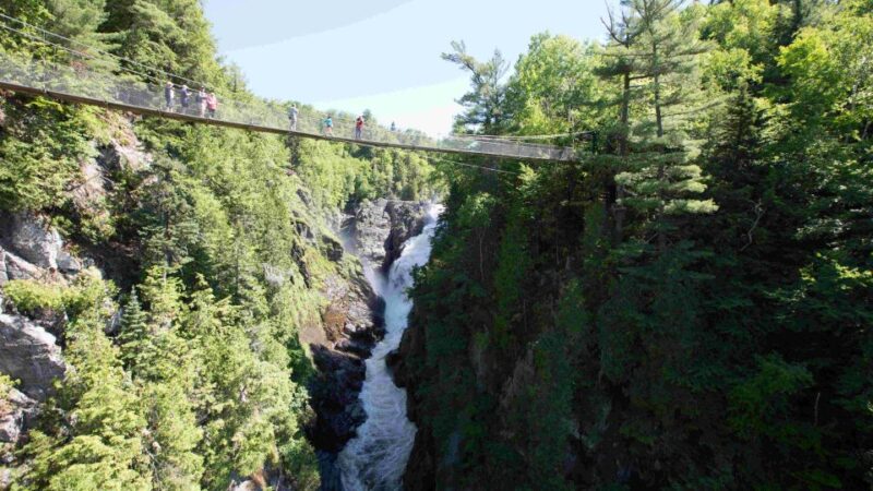 Canyon Sainte-Anne: Park Admission Ticket - Location and Accessibility
