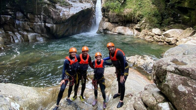 CANYONING and COFFEE TOUR at LOCAL FAMILY FARM From GUATAPE - Experience Highlights