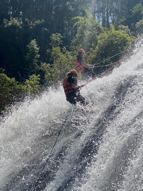Canyoning Dalat Full Option With Lunch And Hot Chocolate - Canyoning Techniques