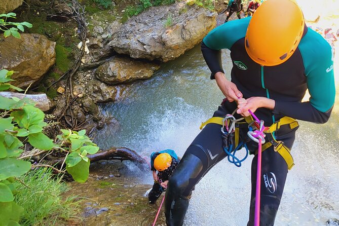 Canyoning Grenoble: the Ecouges Canyon - Equipment and Gear Provided