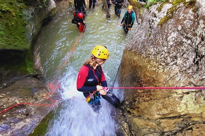 Canyoning Grenoble the Versoud Canyon - Exploring the Versoud Canyon