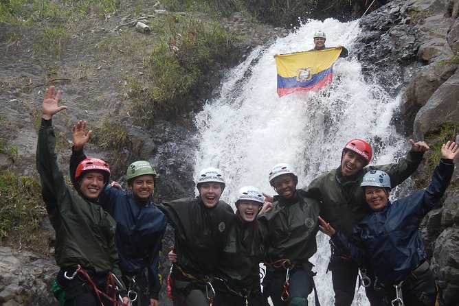 Canyoning in Baños Chamana Waterfall - Exploring the Chamana Waterfall