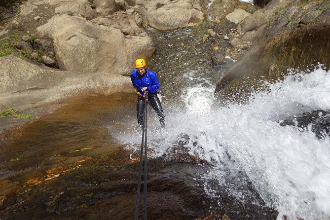 Canyoning in Chamana or Rio Blanco Waterfalls - Gear and Equipment Provided