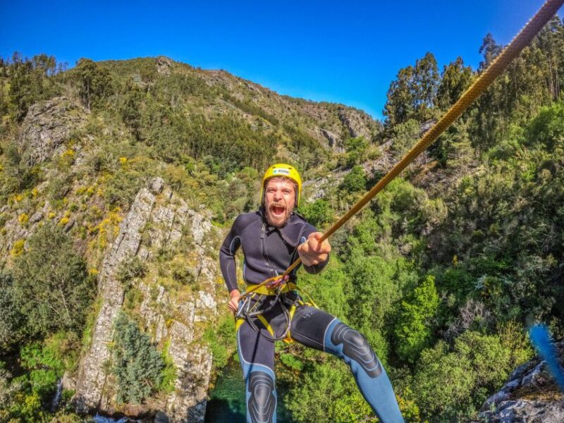 Canyoning in Ribeira Da Pena, in Góis, Coimbra - Key Points