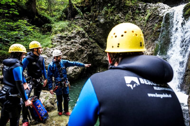 Canyoning Schwarzwasserbach in the Kleinwalsertal - Participant Restrictions