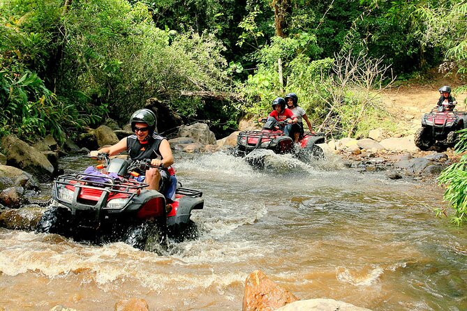 Canyoning With ATV 4X4 in Waterfalls Near La Fortuna - Key Points