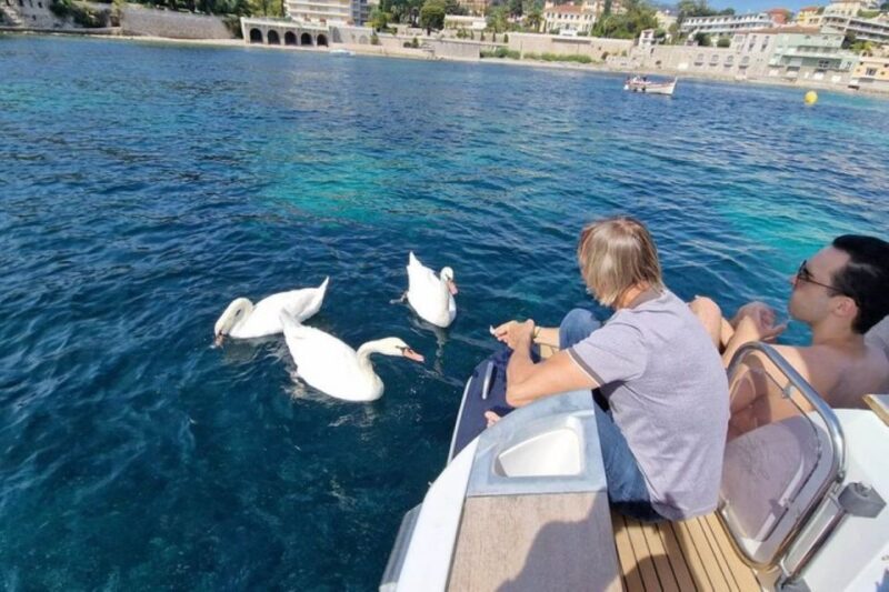Cap Ferrat: Nice and Villefranche Boat Tour With Swimming - Refreshments and Aperitif
