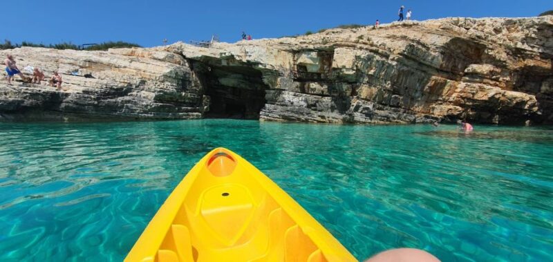 Cape Kamenjak: Guided Kayak Tours Snorkeling, Cave & Cliff - Exceptional Customer Feedback