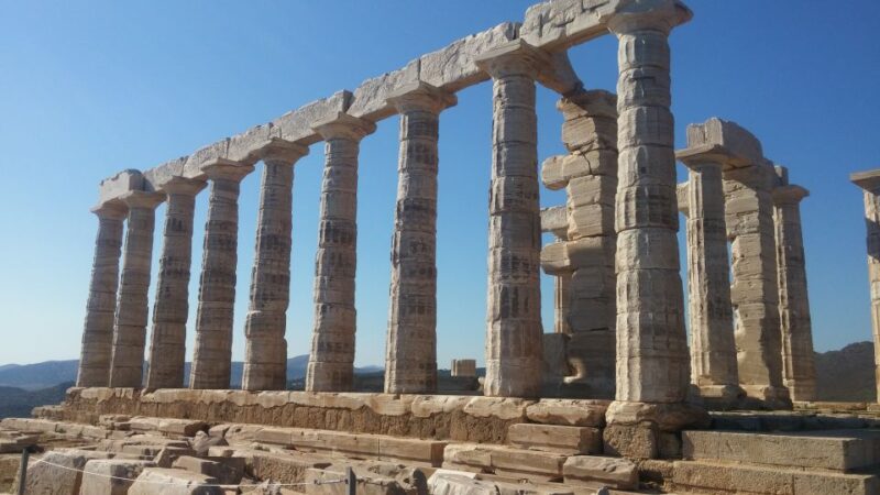 Cape Sounion With Guided Tour in the Temple of Poseidon - Itinerary