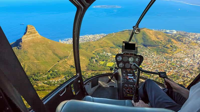 Cape Town: 2 Oceans Helicopter Tour Incl. Boat Cruise Ticket - Key Points
