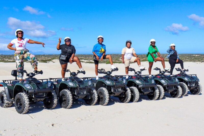 CAPE TOWN: ATLANTIS DUNES EXTREME QUAD BIKE RIDE WITH WILDX - Included