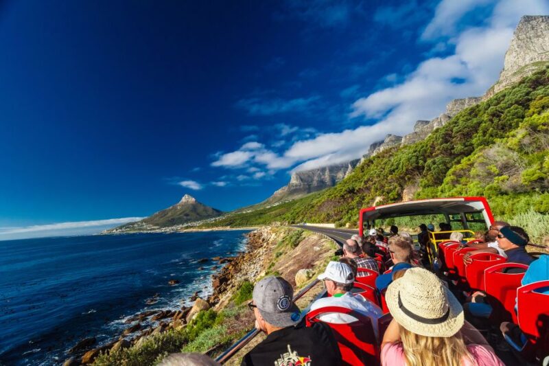 Cape Town: Hop-On Hop-Off Bus Tour With Optional Cruise - Pickup Locations Around the City