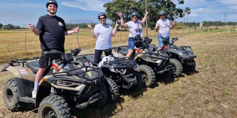 CAPE TOWN: OSTRICH RANCH QUAD BIKE RIDE & OSTRICH TOUR - Inclusions