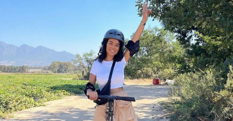 CAPE TOWN: SEGWAY FUN RIDE IN PAARL FREEDOM 301 WITH WILDX - Key Points